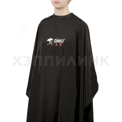 Пеньюар KF черный "Ginko"