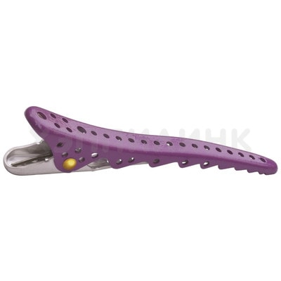 Зажимы Y.S.Park Shark Clip YS-11*02 (2 шт.) фиолетовые
