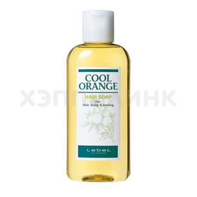 Шампунь для волос COOL ORANGE HAIR SOAP COOL, 200 мл
