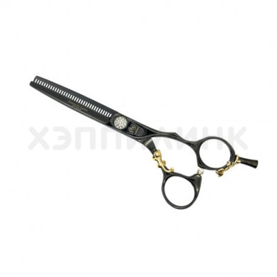 Suntachi Salon Design филировочные ножницы 92-CR-5535 Kitty Black 5+ Класс