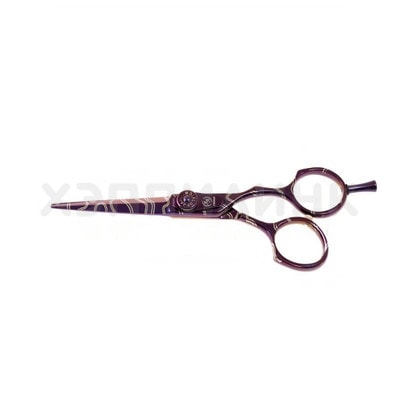 Suntachi Salon Design парикмахерские прямые ножницы 13s-55 Purple lines 5+ Класс